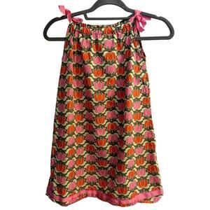 Hanna Andersson Pink Tulip Pillowcase Dress Size 130 / 8